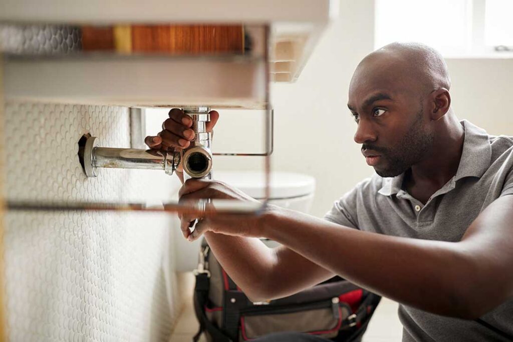 Plumbing photo from Adobe Stock